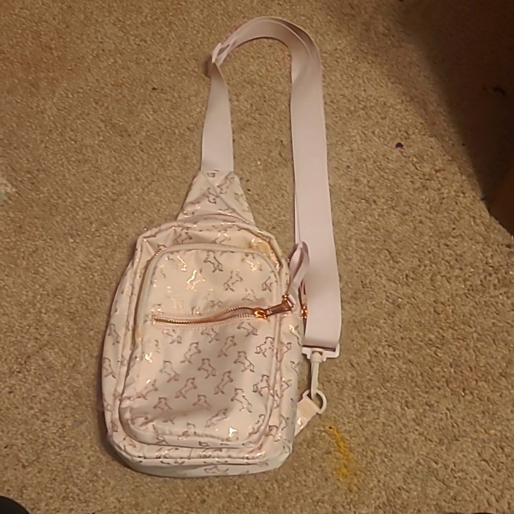 Unicorn bag with 2 pockets